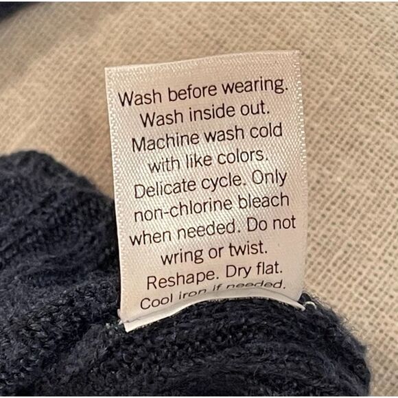 Sonoma Blue Balloon Sleeve Button-Front Cardigan - Small - Picture 10 of 10